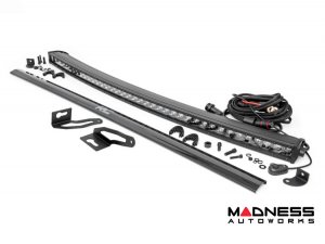 Jeep Cherokee KL LED Light Kit - Roof Mount - 40in Single Row - Black Jeep Cherokee KL LED Light Kit - Roof Mount - 40in Single Row - Black